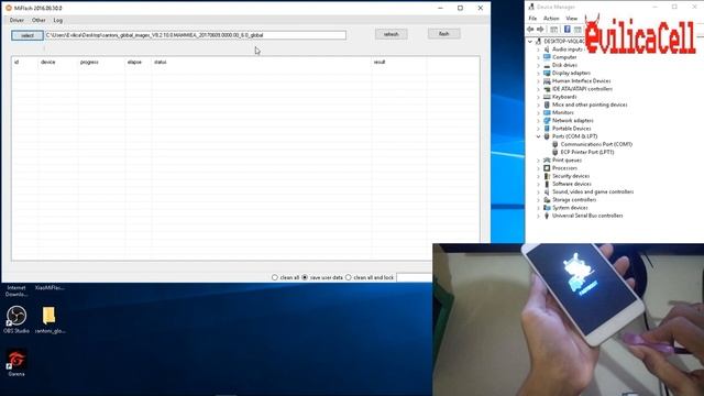 Tutorial Flash Xiaomi Redmi 4X смотреть онлайн