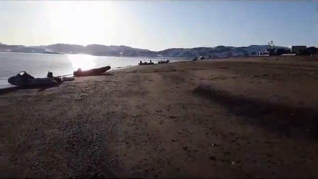 Териберка 2018 апрель. Ловля трески. смотреть онлайн