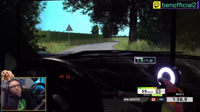 The second-highest rated stage on RSF | Gestel I | Ford Fiesta WRC 2014 | Richard Burns Rally смотреть онлайн