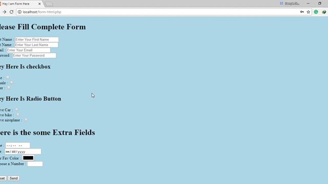 date time color in html tutorial html | Web Designing | Web Development смотреть онлайн