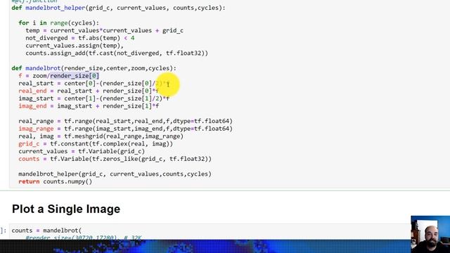 32K Mandelbrot Zooms on NVIDIA RTX A6000 48GB GPU Python смотреть онлайн