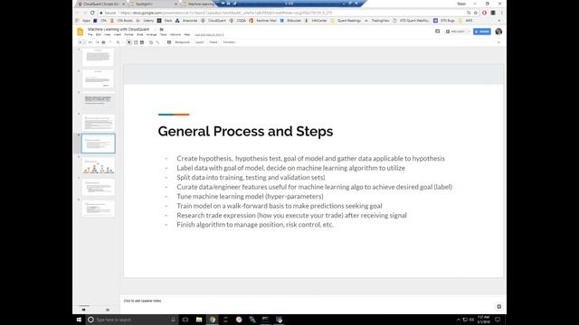 Machine Learning for Algorithmic Trading | Part 1: Machine Learning & First Steps смотреть онлайн