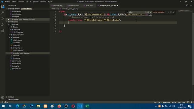 Importar excel desde PHP + Bootstrap 4 + Ajax - PARTE 1 смотреть онлайн