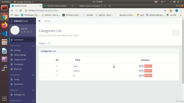 Ip List Template | Python and Django смотреть онлайн