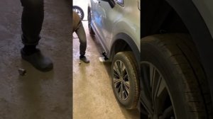 Быстрая замена колес автомобиля Mitsubishi Eclipse Cross и других