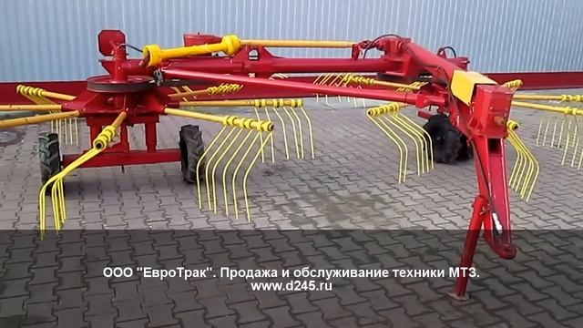 Грабли-ворошилки роторные ГВР-6 смотреть онлайн