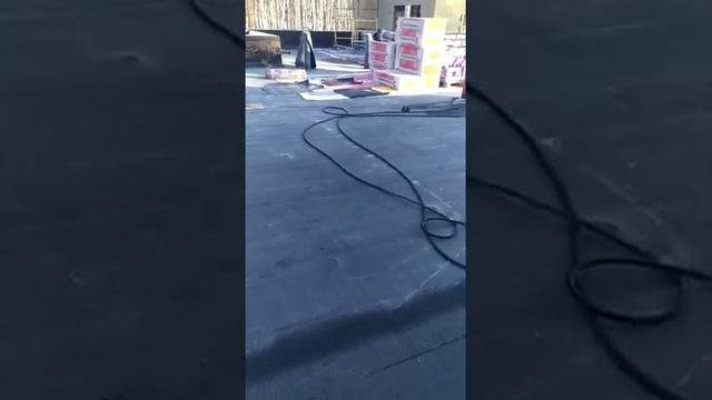 #утеплениекрыши сборка кровли зимой 10 февраля смотреть онлайн