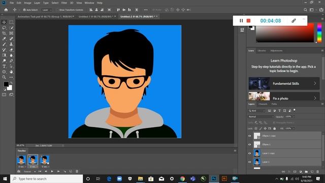 how to make GIF in photoshop in Urdu смотреть онлайн