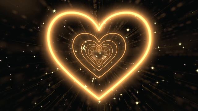 Brown Heart?Neon Lights Love Heart Tunnel Background | Heart Background | Moving Background смотреть онлайн