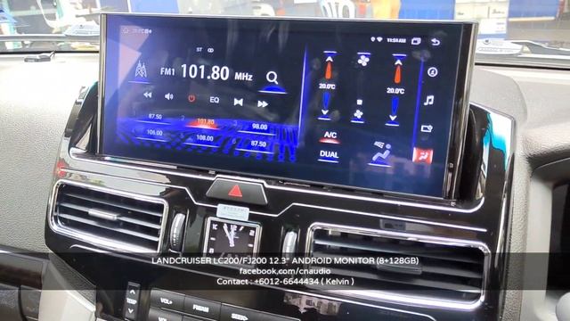 LANDCRUISER LC200/FJ200 12.3" ANDROID MONITOR (8+128GB) смотреть онлайн