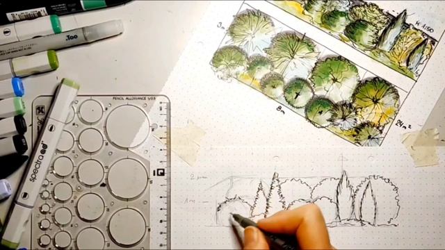 Что такое главная точка обзора? ?? Рисуем маркерами композицию из другого ракурса! (Часть 3) смотреть онлайн