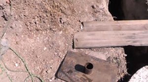 Абиссинская скважина в колодце (приямок)