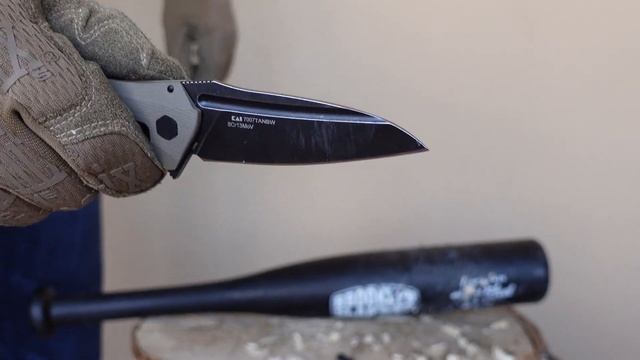 Может только резать? Тест Kershaw 7007 Natrix смотреть онлайн