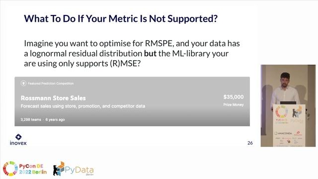 Florian Wilhelm: Honey, I shrunk the target variable! Common pitfalls when transforming the targe.. смотреть онлайн