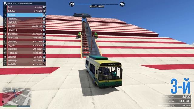 ПРОВАЛИШЬСЯ ВНИЗ И ТЕБЕ КОНЕЦ! ДВУХУРОВНЕВЫЙ СПУСК В ГТА 5 ОНЛАЙН смотреть онлайн