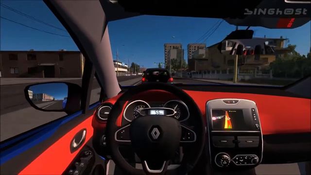 Renault Clio ETS2 1.36 (Euro Truck Simulator 2) смотреть онлайн