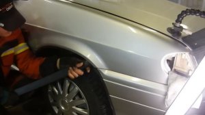 Ремонт крыла ВАЗ 2114,  ANAKONDA - training