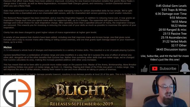 Blight Balance Manifesto [POE 3.8] смотреть онлайн