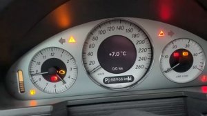 Мерседес W211 3,2 CDI Сброс Сервисных Интервалов Service G+ Mercedes W211
