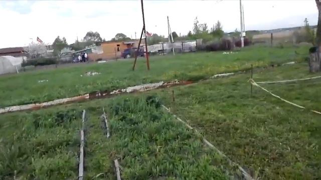 запаздалое видео от 12 мая. наша дача