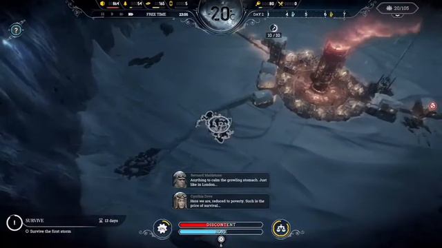Frostpunk gatheringpost tutorial смотреть онлайн
