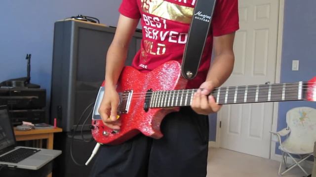 New Born [Muse HD Piano/Guitar Cover] - Manson Red Glitter Replica смотреть онлайн