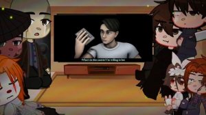 Slashers react to fnaf [part 3 I think]