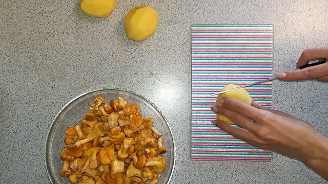 Лисички с картошкой Повторяем рецепт Лазерсона это ОЧЕНЬ ВКУСНО!!! смотреть онлайн