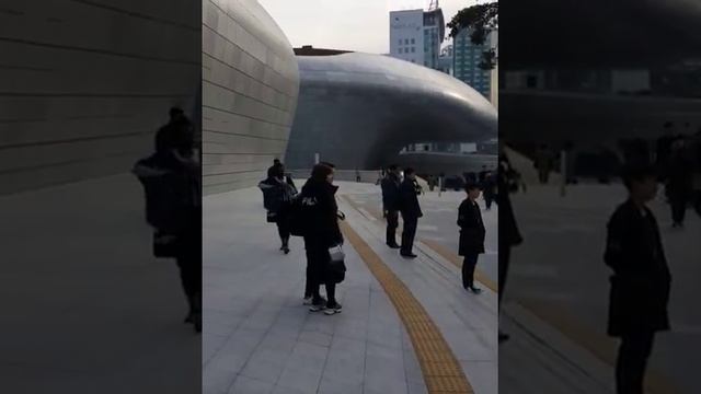 Dongdaemun Design Plaza.Dongdaemun History & Culture Park in Seoul,South Korea.#Сеул#Dongdaemun#HD смотреть онлайн