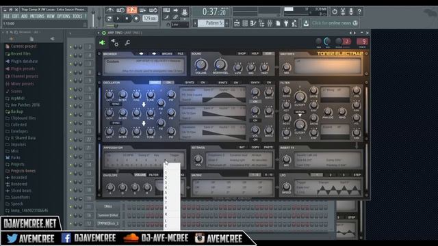 How To Make Tarentino Arps in Tone2 ElectraX(free download) | Arpeggio Hacks смотреть онлайн