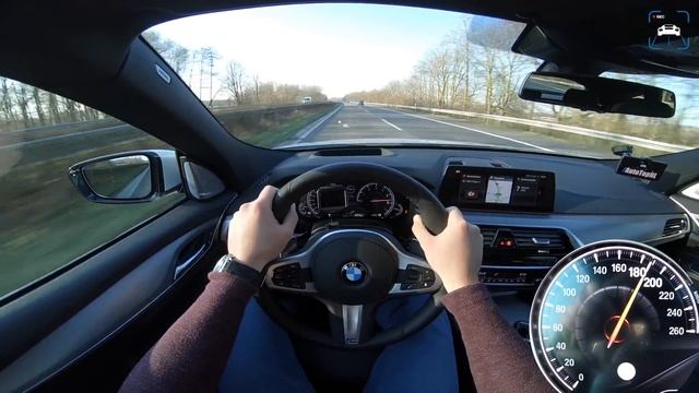 BMW 6 Series GT 640i XDrive M Sport | AUTOBAHN POV | ACCELERATION & TOP SPEED By AutoTopNL