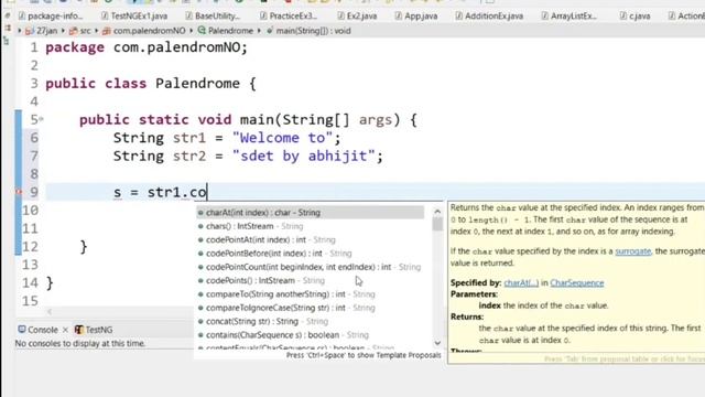 Java code to join to strings || string programs #java important interview programs смотреть онлайн