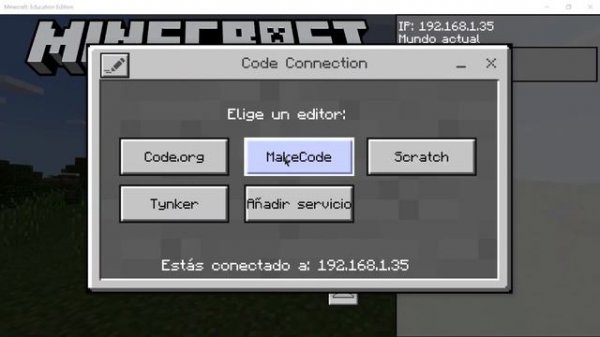 Minecraft Education Edition 17 - Code Connection