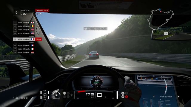 Gran Turismo Sport - TESLA MODEL S - NÜRBURGRING NORDSCHLEIFE - 1080p60FPS смотреть онлайн