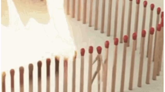 The Power Of Self Isolation & Social Distancing - Matchsticks Illustration смотреть онлайн