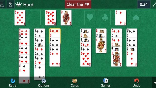 Microsoft Solitaire Collection: FreeCell - Hard - March 26, 2023 смотреть онлайн