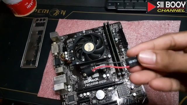 Motherboard Asrock FM2A68M-DG3+ Free Processor A4 5300 3.40 Ghz (Up To AMD A10)Unboxing Tes Review смотреть онлайн