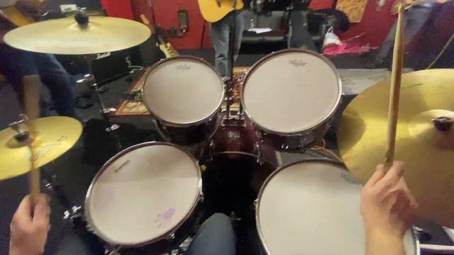 Playing drums #PoV in a cover band смотреть онлайн