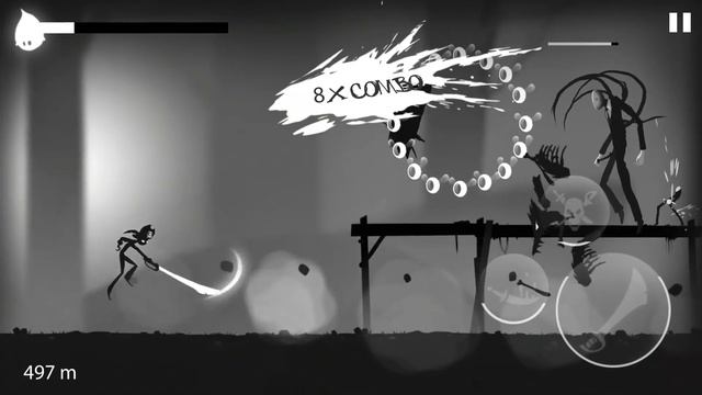 Stickman Run: Shadow Adventure (by ROCKET GAMES STUDIO) / Android Gameplay HD смотреть онлайн