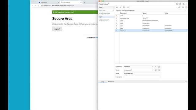 New Selenium IDE: Reusable Test Case (2019) смотреть онлайн