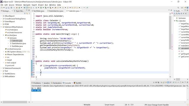 How to Automate Date Pickers and Calendars in Selenium using Java смотреть онлайн
