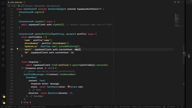 Magic Link Authentication Using Flutter Supabase