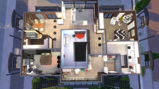 The Sims 4 Apartment house смотреть онлайн