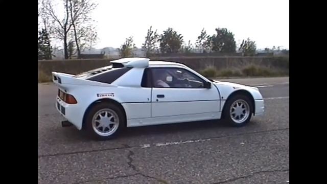 Stig Blomqvist - Ford RS200 EVO - Autocar & Motor 0-100-0 Challenge practice run смотреть онлайн