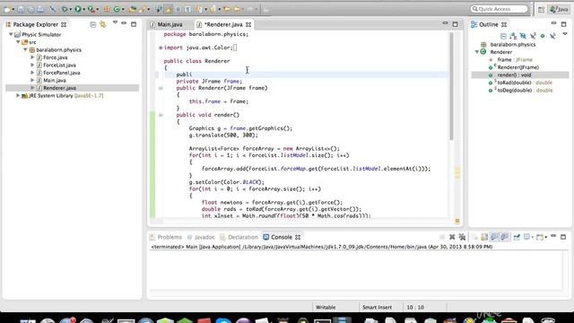 Java Tutorials: Physics Simulator - Episode 6 смотреть онлайн