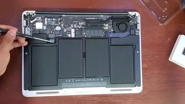 Cambio Del Ssd De 128gb A 1tb De Una Mac Book Air Del 2017