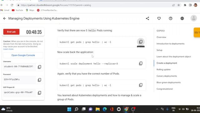 Managing Deployments Using Kubernetes Engine | Qwiklabs Challenge смотреть онлайн