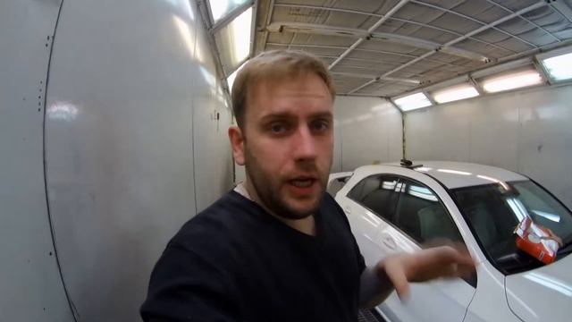 Покраска Mercedes-Benz в белый перламутр | Кузовной ремонт СПБ | Рихтовка и шпатлевка | смотреть онлайн