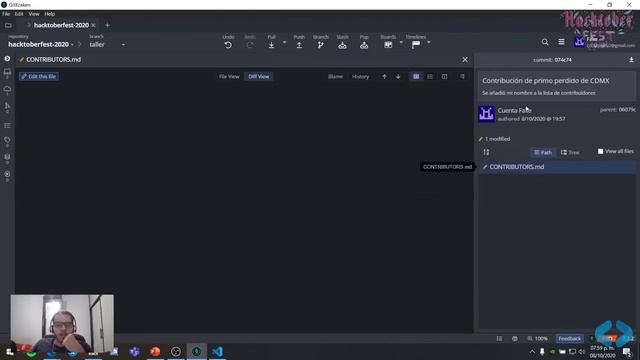 [Taller] Tu primer PR con GitHub y GitKraken смотреть онлайн