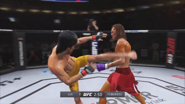 PS5 lBruce Lee vs. Erica Fernandes (EA Sports UFC 4) смотреть онлайн